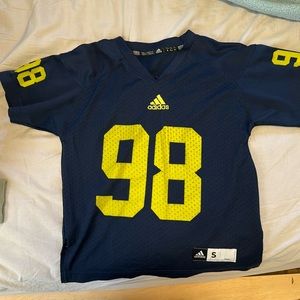 Kids U of Michigan football jersey